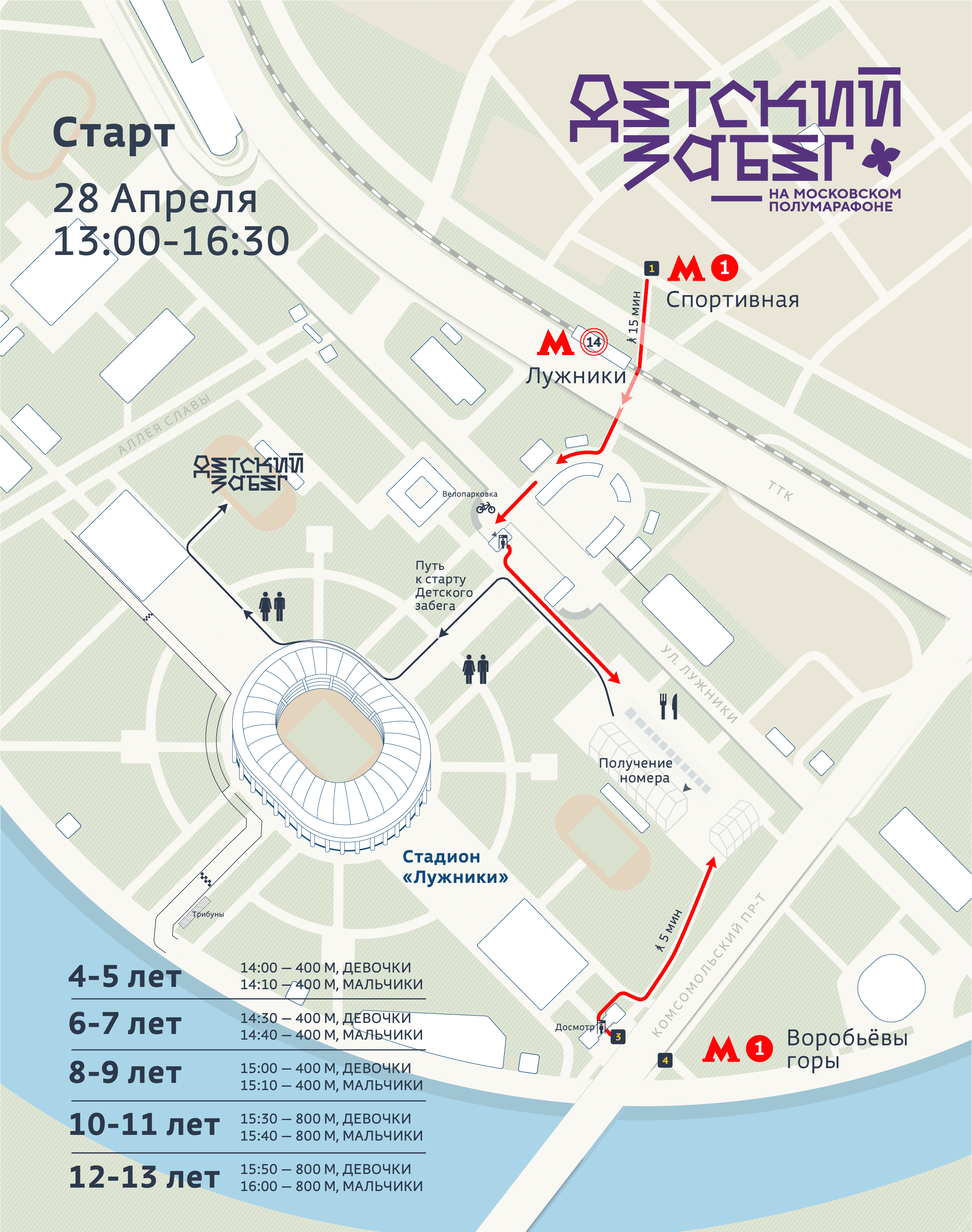 Московский полумарафон 5 км